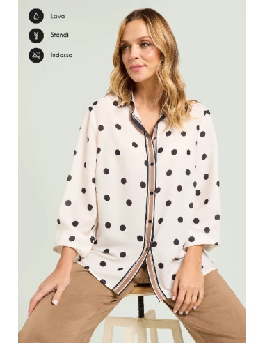 Nuova Collezione: Camicia in doppia georgette, Luisa Viola