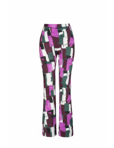 Pantalone fantasia in viscosa, Quiin 21
