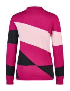 Maglia girocollo patchwork, Barbara Lebek 2