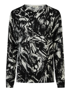 Girocollo fantasia in viscosa, Barbara Lebek