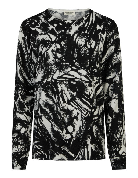 Girocollo fantasia in viscosa, Barbara Lebek