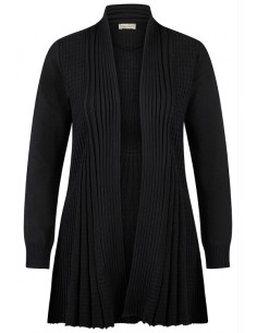 Cardigan con plissè, Barbara Lebek
