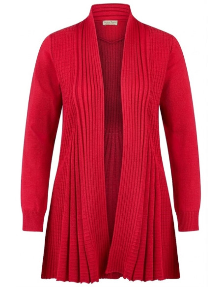 Cardigan con plissè, Barbara Lebek