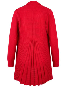 Cardigan con plissè, Barbara Lebek 2