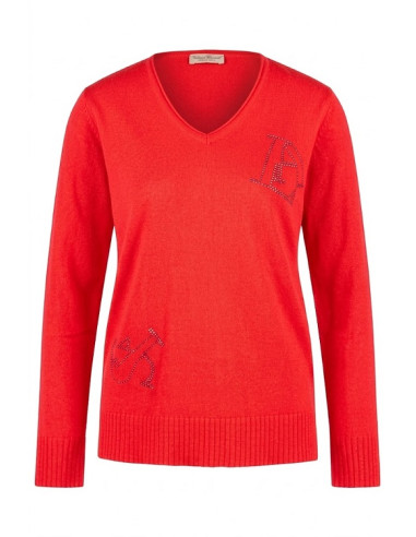 Maglia con scollo a V, Barbara Lebek