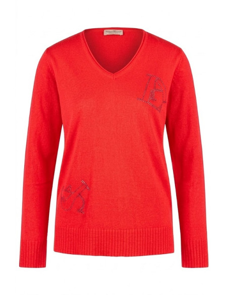 Maglia con scollo a V, Barbara Lebek