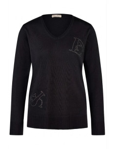 Maglia scollo a V, Barbara Lebek