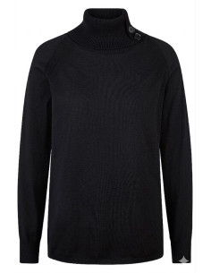 Dolcevita con bottoni spalla, Barbara Lebek