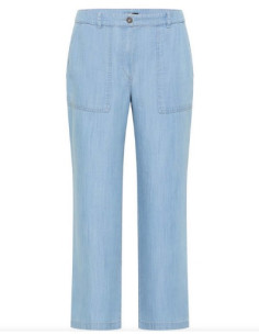 Jeans gama larga, realizzato con fibre naturali, Barbara Lebek