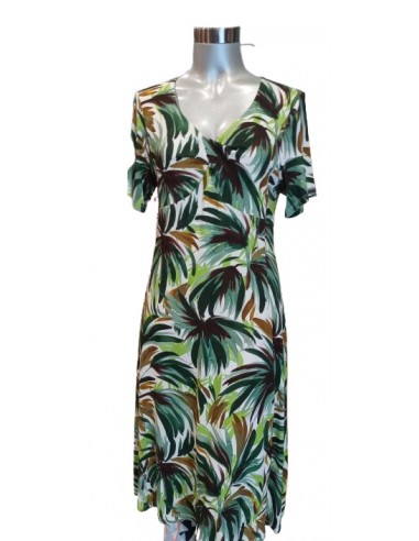 Abito fantasia foglie, Meteore.