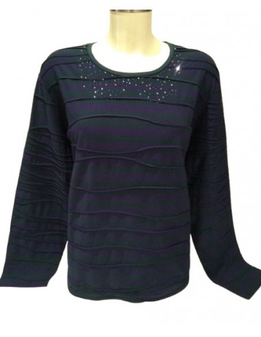 Maglia con righe a coste Martina Roversi