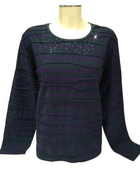 Maglia con righe a coste Martina Roversi