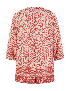 Camicia manica a3/4 scollo alla coreana, Barbara Lebek