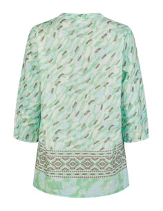 Blusa fantasia, maniche a 3/4, Barbara Lebek 2