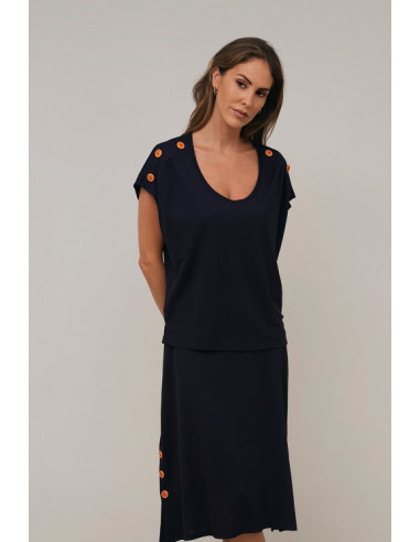 Nuova Collezione Scorzzo Collection: Top e Gonna con bottoni a lato