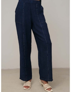 Pantalone denim in cotone,...