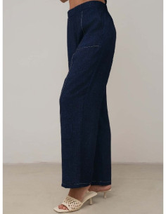Pantalone denim in cotone,... 2