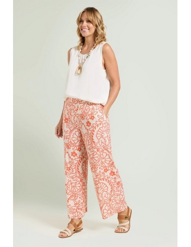 Pantalone fantasia 100% Viscosa Luisa Viola