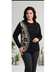 Maglia con bottoni, Lana,...