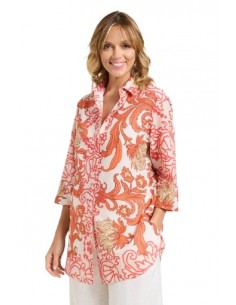 Camicia fantasia Luisa Viola 100% Viscosa