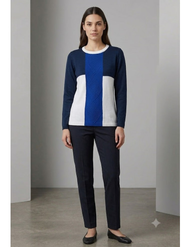 Maglia girocollo tricolore, Alma RighI