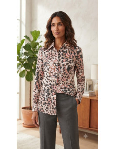 Camicia fantasia, tessuto...