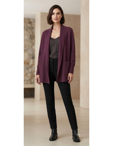 Cardigan in viscosa, Quiin 21