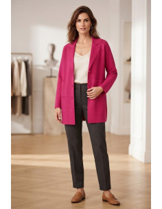 Cardigan in viscosa con...