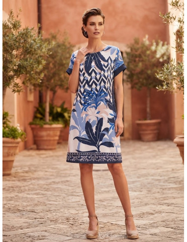 Abito fantasia tropicale Ainee