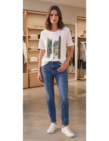 Maglia in puro cotone Luisa Viola