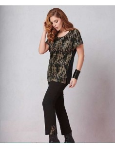 Completo 3 pezzi, Pantalone casacca e cardigan lungo Quiin 21 2