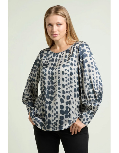 Casacca animalier Mara Venier per...