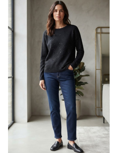 Maglione con strass Barbara Lebek...