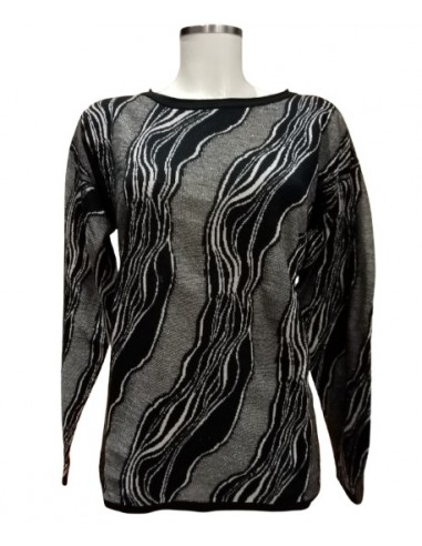 Maglia tigrata lurex, Luisa Viola