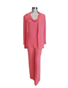 Completo 3 pezzi, Pantalone, top e blazer, Sette.8
