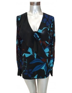 Casacca con intarsi di...