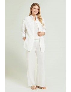 Camicia in mussola ricamata Luisa Viola 2