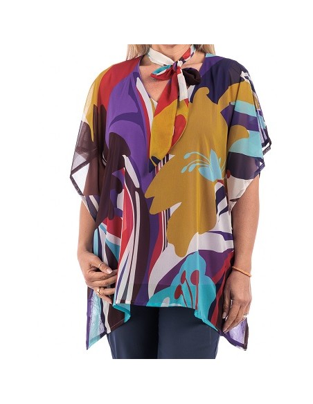 Poncho Fantasia floreale, Quiin 21