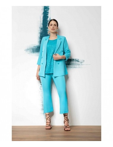 Tailleur giacca, Top e pantalone