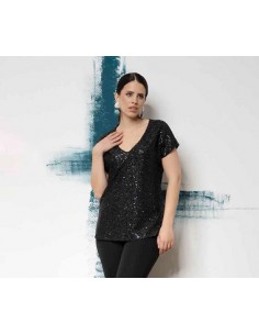 Casacca manica scesa Pailettes, Quiin 21