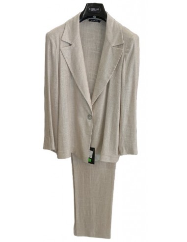 Tailleur lino filo lurex, Romi-Ho