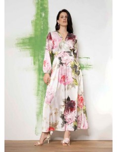 Abito fantasia fiori, Quuin 21