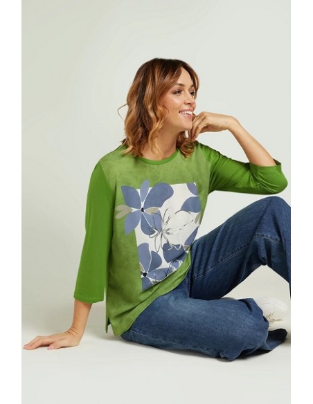 Maglia donna manica 3/4 Luisa Viola