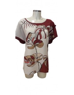 Maglia fantasia donna Luisa Viola