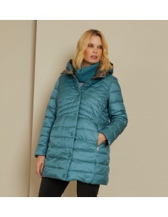 Piumino double face in nylon cangiante Luisa Viola