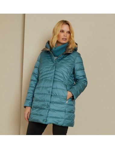 Piumino double face in nylon cangiante Luisa Viola