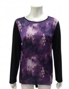 Maglia in viscosa e effetto seta Luisa Viola