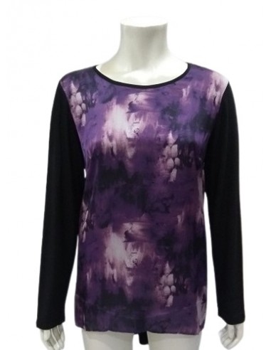 Maglia in viscosa e effetto seta Luisa Viola