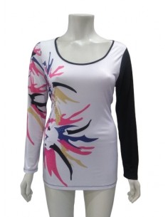 Casacca con stampa, Donna Gi