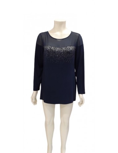 Casacca con tulle e brillantini, Donna Gi